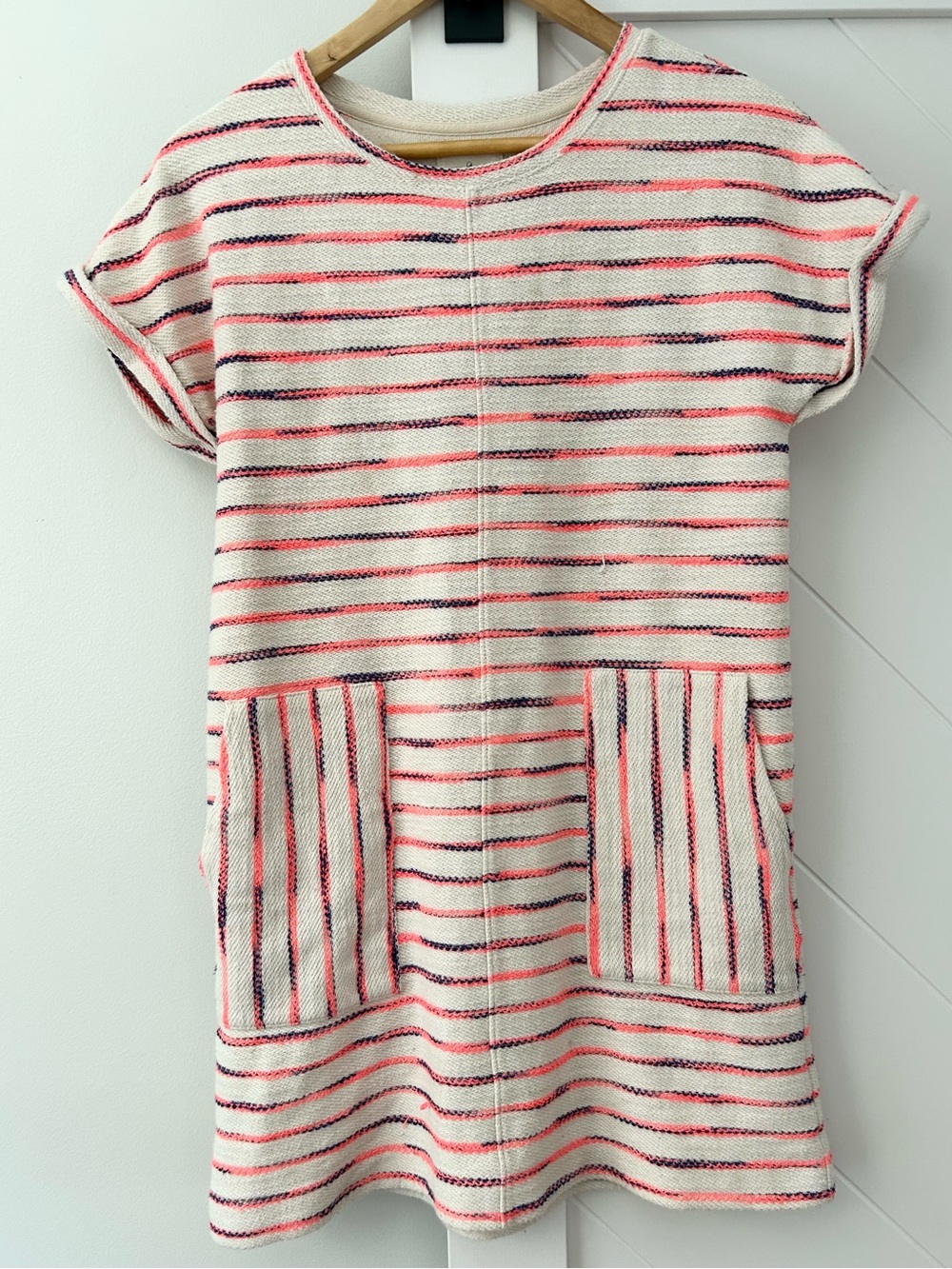 fun Lou & Grey Mini Dress Cover Up Brunch Beach Vacation Vibrant Summer Dress